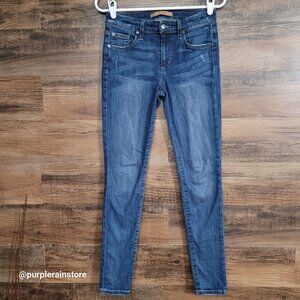 Joes Jeans Size 25 Icon Skinny Crop Mid Rise Romona Wash Stretch Denim
